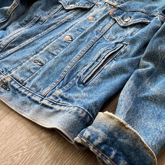 Vintage Made USA Levis Trucker - Picture 3 of 8